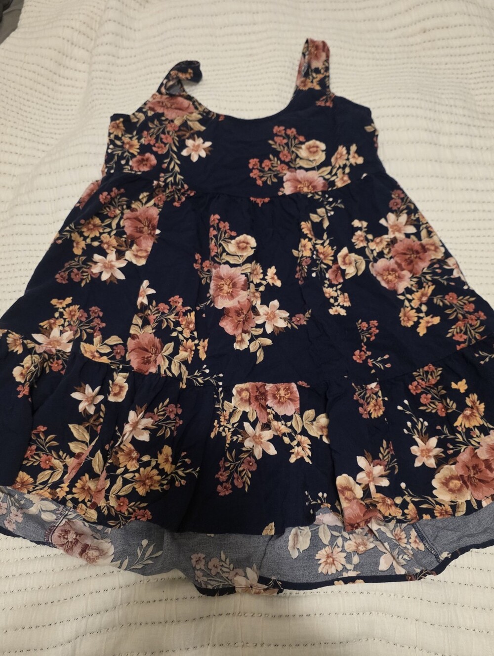 Torrid Navy Floral Mini Sundress Nwot 0x - Picture 2 of 4